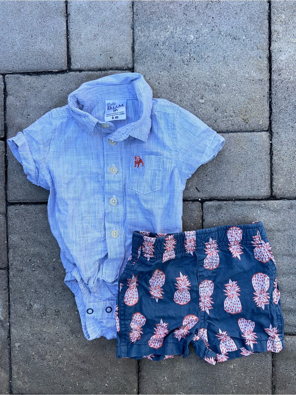 Baby B.U.M. Baby Boy 2 Piece Outfit